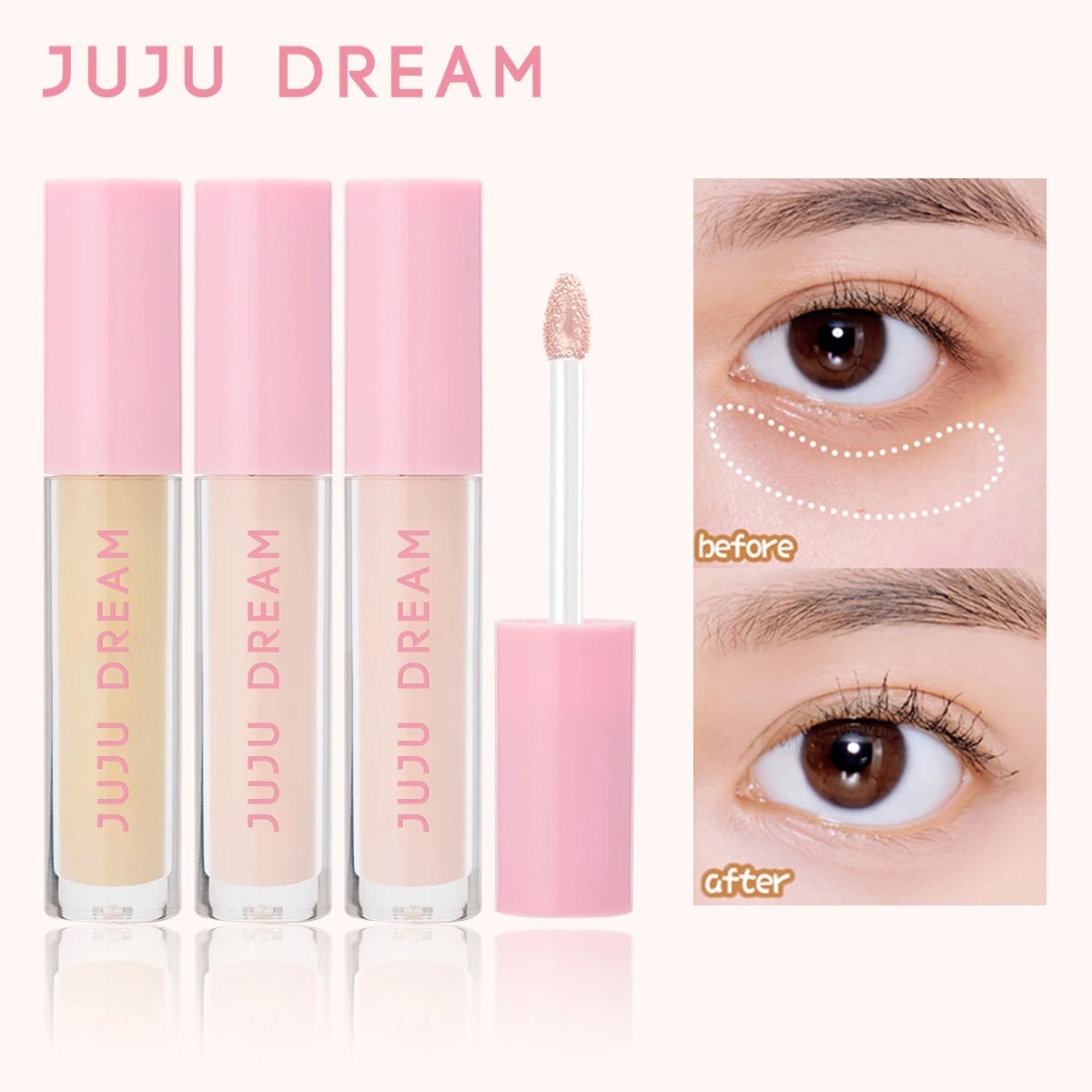 Lightweight Waterproof Liquid Concealer – Full Coverage | HIP Liquid Concealer HIP