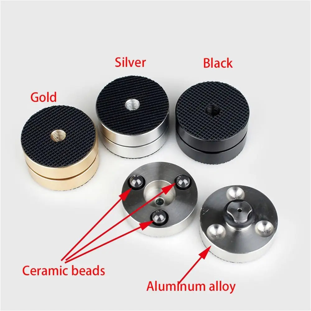 HiFi Audio Isolation Feet – CNC Aluminum Magnesium Alloy Audio Isolation Feet HIP