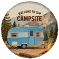Campsite Spare Tire Cover – Weatherproof Polyester for RV & SUV Spare Tire Cover HIP 1 17 in