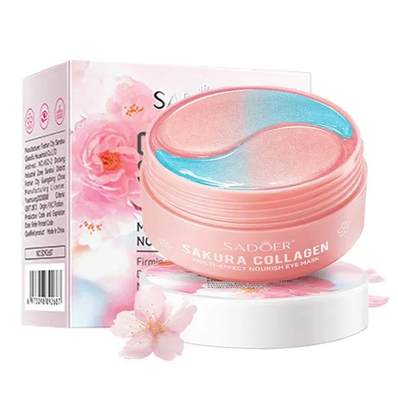 SADOER Sakura Collagen Eye Masks 60 Pcs – Firming Patches Collagen Eye Mask HIP Default Title