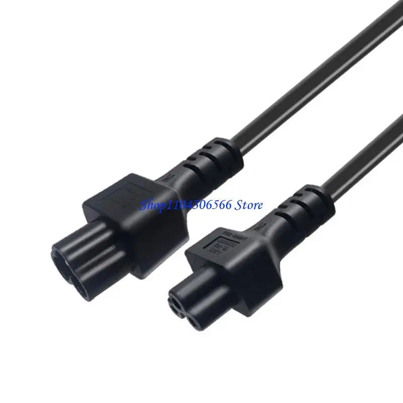 IEC320 C6 Male to C5 Female Extension Cord Adapter Cable Power Adapter Cable HIP