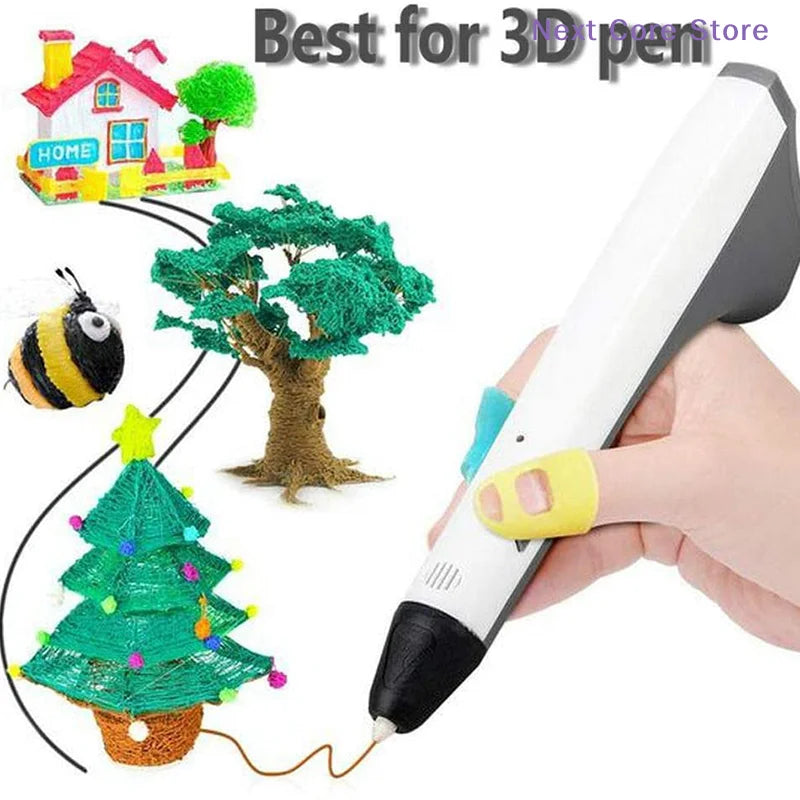 3D Pen Filament 12 Colors 1.75mm PLA – DIY Art Refill Set 3D Pen Filament HIP