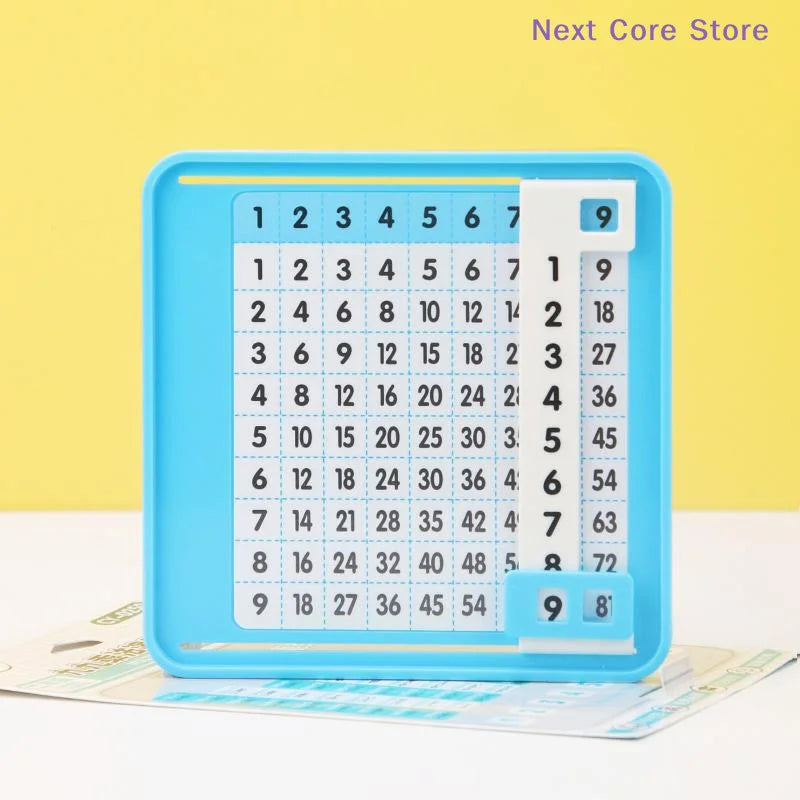 Multiplication Table Quick Search Card – Portable Kids Math Math Learning Card HIP