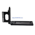 PCIe x16 Vertical GPU Mounting Bracket – Metal 190x115mm GPU Mounting Bracket HIP Black CN
