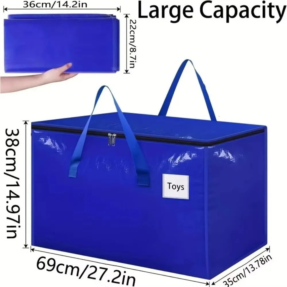 Extra Large Foldable Waterproof Moving Storage Tote Bag Moving Storage Bag HIP