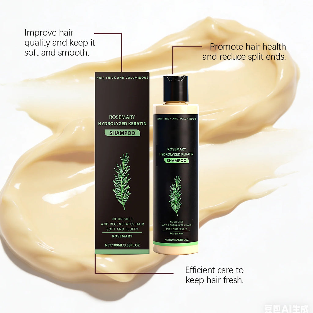 Rosemary & Keratin Volumizing Shampoo – Scalp Care 100ml Keratin Shampoo HIP