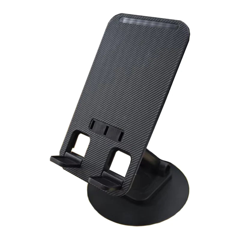 360° Foldable Desk Phone & Tablet Stand | Non-Slip Base Desk Phone Stand HIP Black