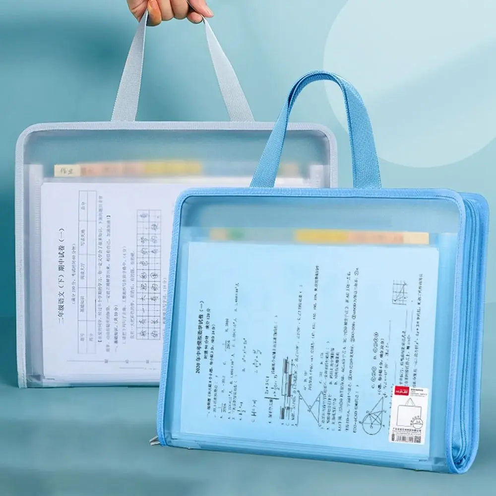 13-Layer Expandable Document Storage Pouch | PET File Bag Document File Organizer HIP