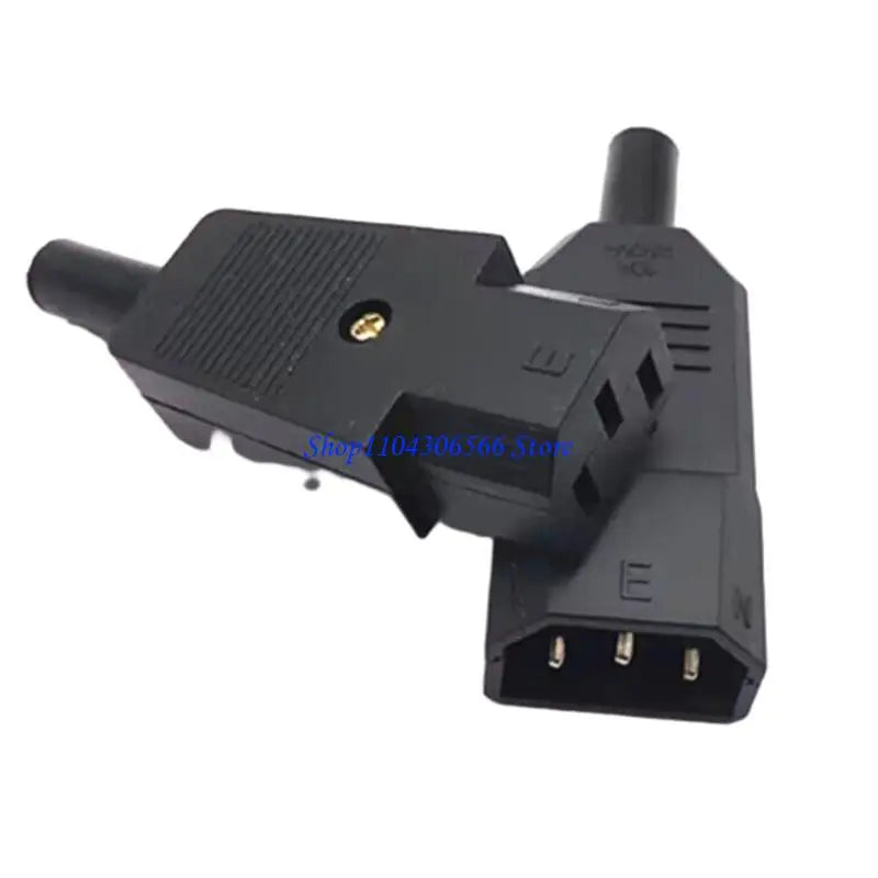 IEC C14 Male & C13 Female Power Plug Adapters – 5-Pack Power Plug Adapter HIP