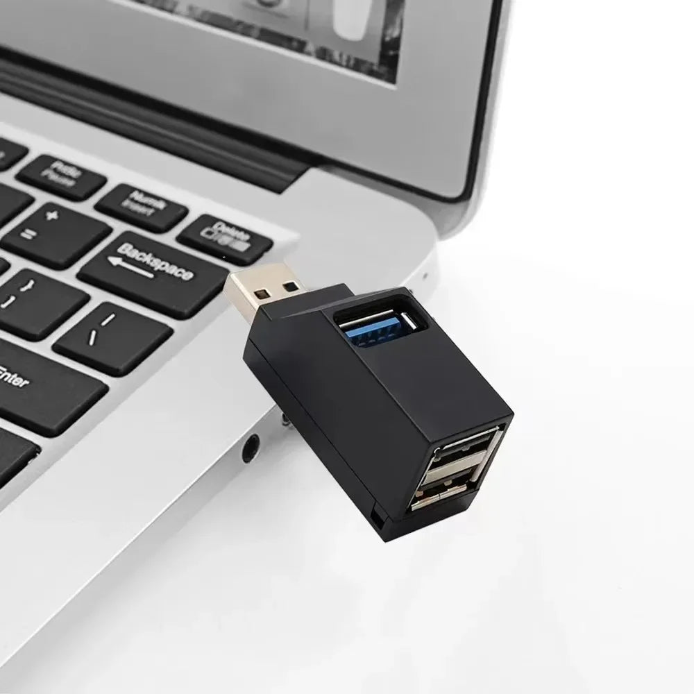 OLPAY USB 3.0 Hub – 3-Port Multi-Port Charging Adapter USB Hub Adapter HIP