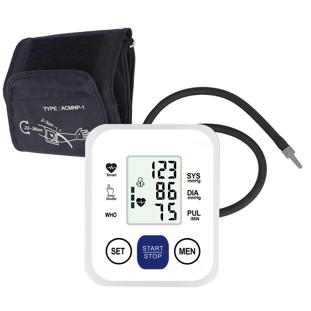 Fireurus Digital Upper Arm Blood Pressure Monitor & Pulse Rate Blood Pressure Monitor HIP
