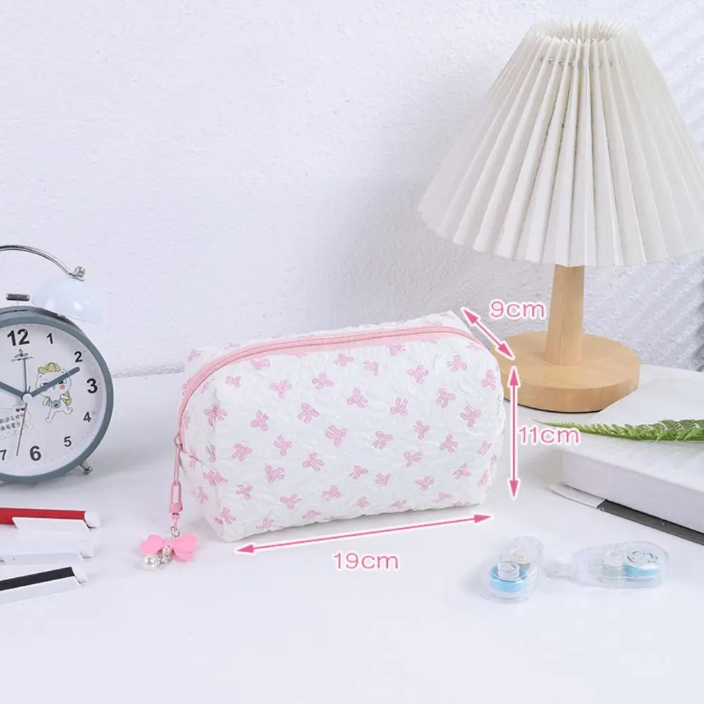 Bowknot Pencil Case – Large Capacity Pen & Cosmetic Bag Pencil Case HIP