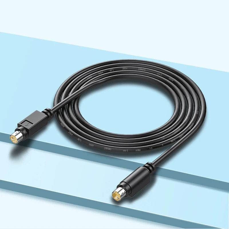 MD8 8-Pin Full Copper Data Cable for PLC Servo Programmer PLC Data Cable HIP