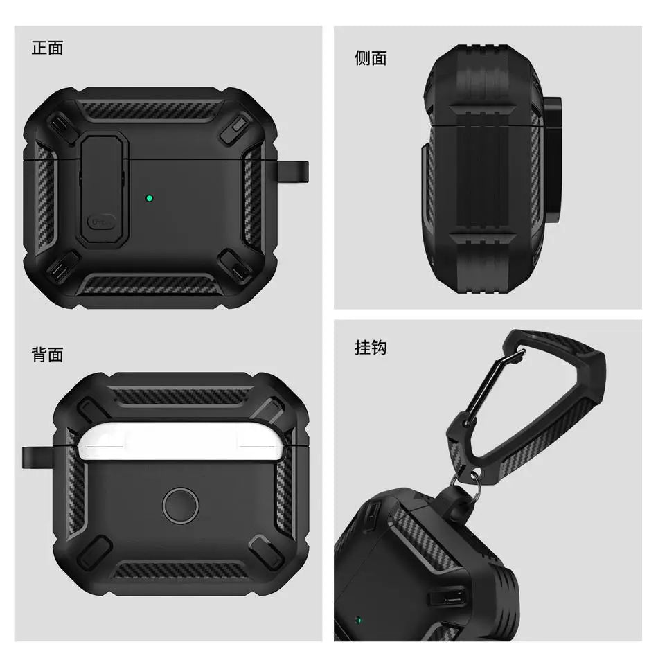 Magnetic Switch Case for AirPods Pro 2 1 & AirPods 3 | Luxury Earphone Case HIP