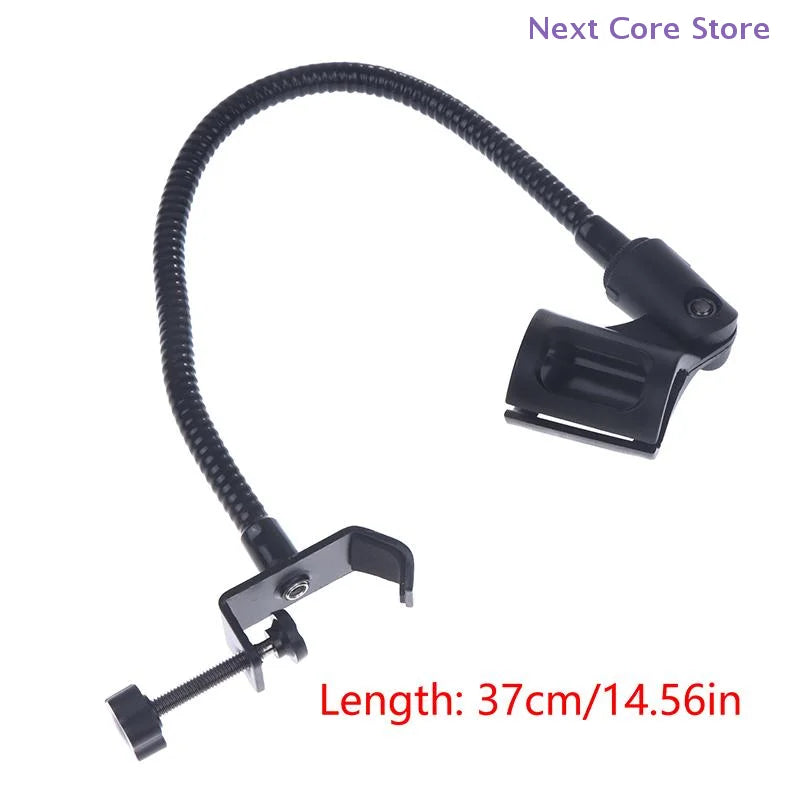 360° Flexible Gooseneck Mic Stand with Metal Table Clamp Microphone Stand HIP