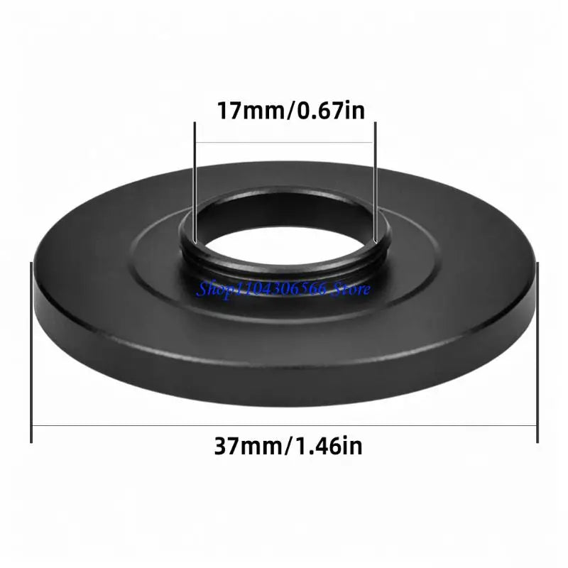 17mm to 37mm Metal Step-Up Ring for Phone Cage & Filters Lens Filter Adapter HIP