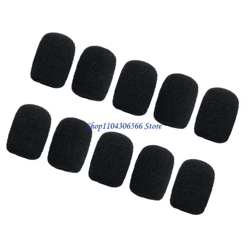 10-Pack Foam Mic Windscreen Covers for Mini Microphones Mic Windscreen Cover HIP