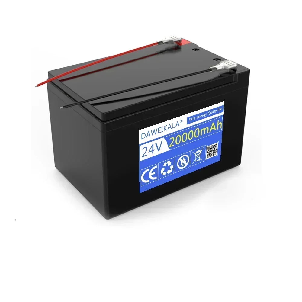 24V 20Ah LiFePO4 Lithium Battery Pack 18650 with BMS Lithium Battery Pack HIP