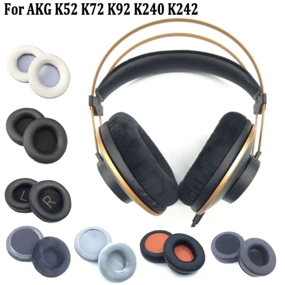 Foam Replacement Ear Pads for AKG K52 K72 K92 K240 K242 Headphone Ear Pads HIP