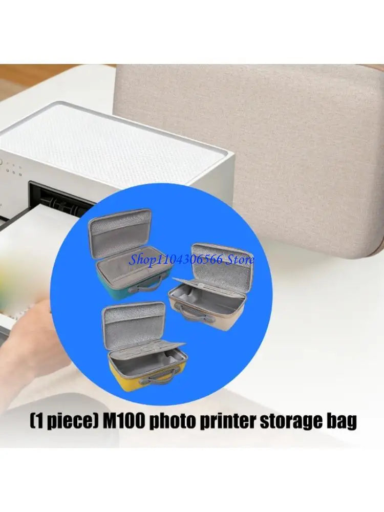 Hard Shell Carrying Case for Liene Amber M100 Photo Printer Printer Carrying Case HIP