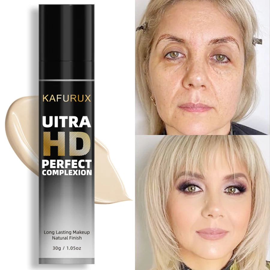 8-Shade Matte Liquid Foundation – Full Coverage & Oil Control Liquid Foundation HIP