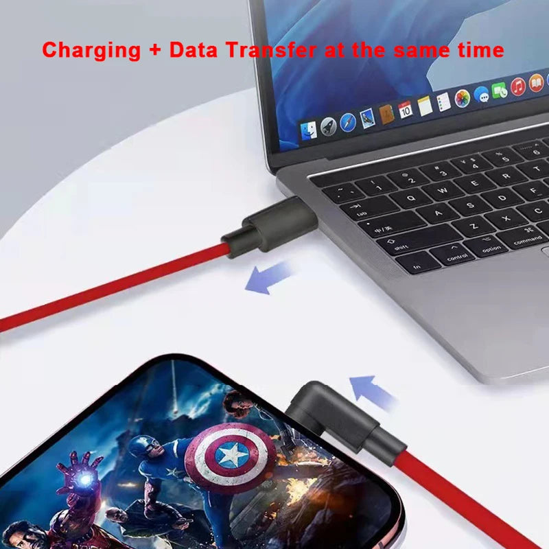 135W USB-C Fast Charge Cable for ZTE Nubia Red Magic – 6A PD USB-C Charging Cable HIP