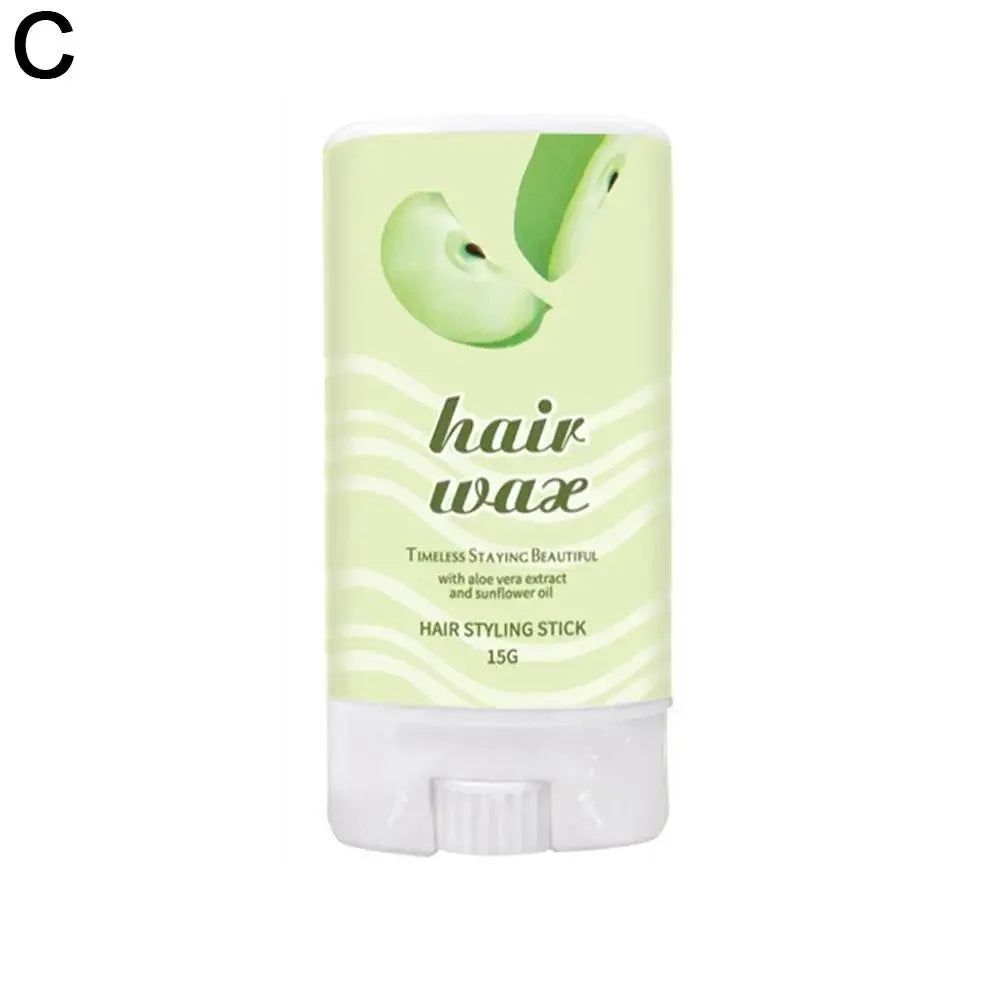 LUXURYTO Hair Wax Stick – Non-Greasy Flyaway Control Hair Wax Stick HIP C 15G