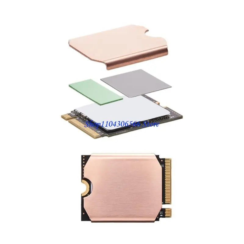 Copper Thermal Pad for Steam Deck 2230 SN740 SSD Heatsink Thermal Pad Sheet HIP