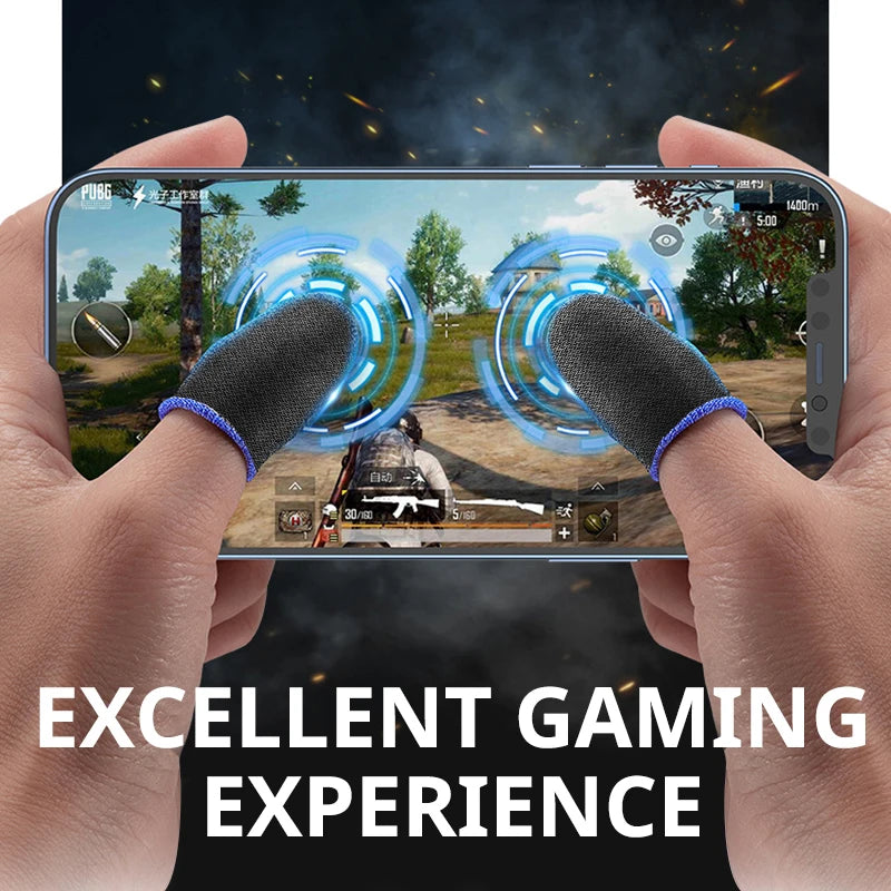 Gaming Fingertip Gloves – Sweatproof Anti-Slip Touch Screen Gaming Finger Gloves HIP