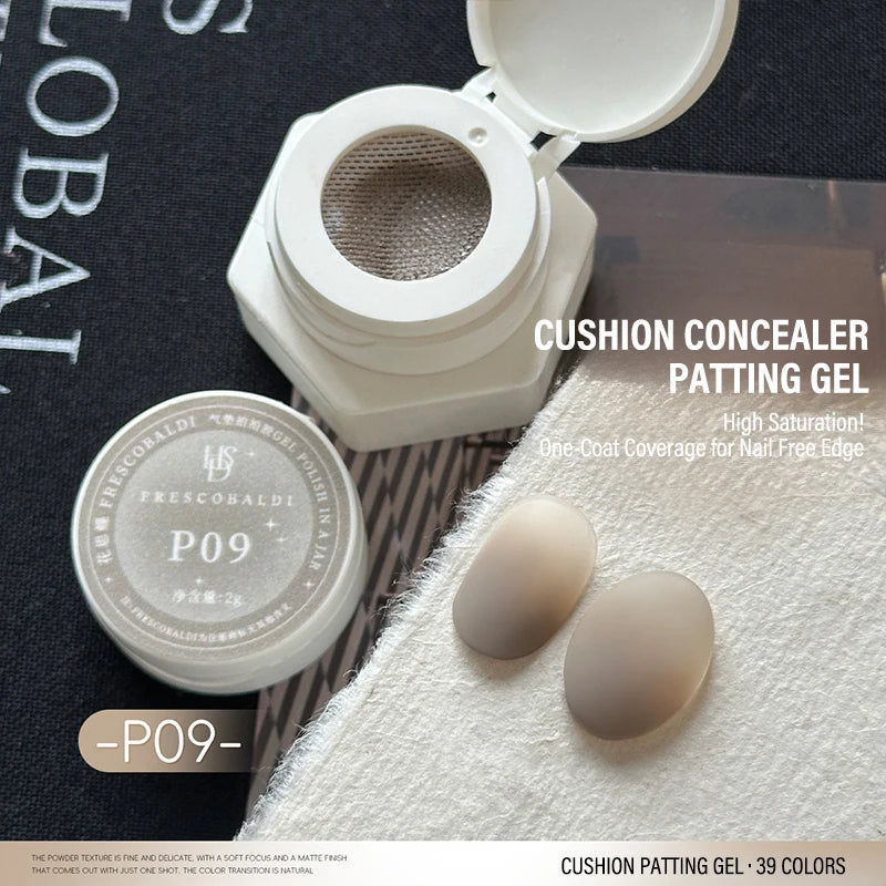 39-Color Air Cushion Patting Gel – Gradient Blush Nail Art