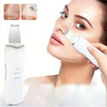 Ultrasonic Skin Scraper – Deep Pore Cleansing Face Device Facial Cleansing Device HIP WHITE
