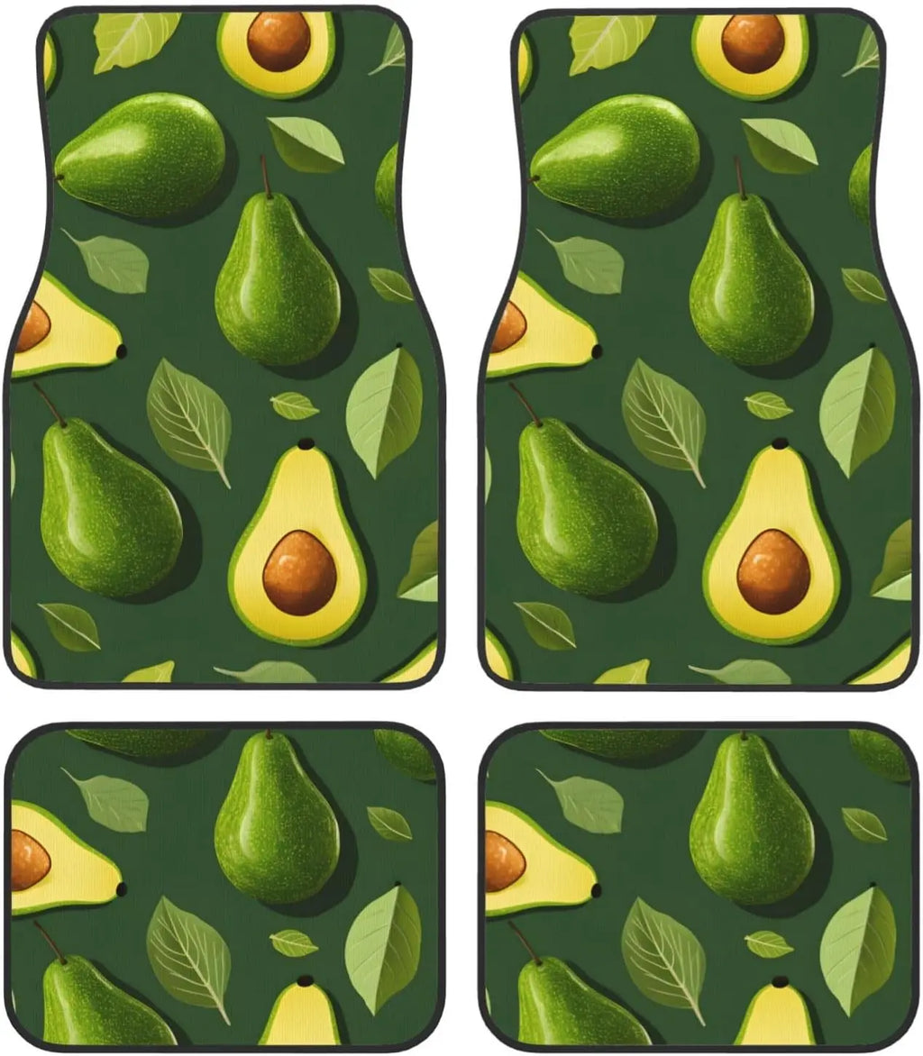 4-Piece All-Weather Anti-Slip Car Floor Mats – Universal Fit Car Floor Mats HIP