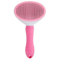 Self-Cleaning Pet Grooming Brush & Dematting Comb – Dogs & Cats Pet Grooming Brush HIP C791-Pink 1pcs
