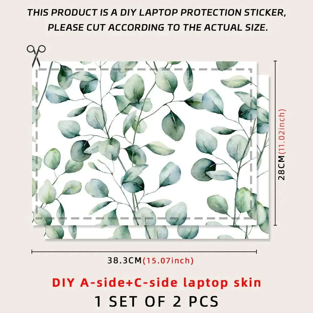 DIY Waterproof Laptop Skin Sticker – PVC Cover for MacBook/HP/Dell Laptop Skin Sticker HIP