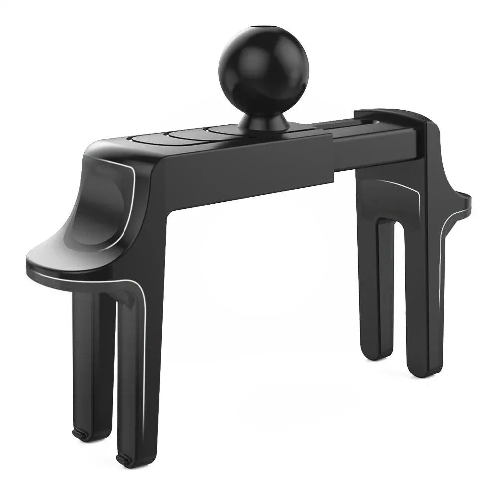 Universal Round Air Vent Car Phone Mount – 17mm Ball Head Car Phone Mount HIP Black