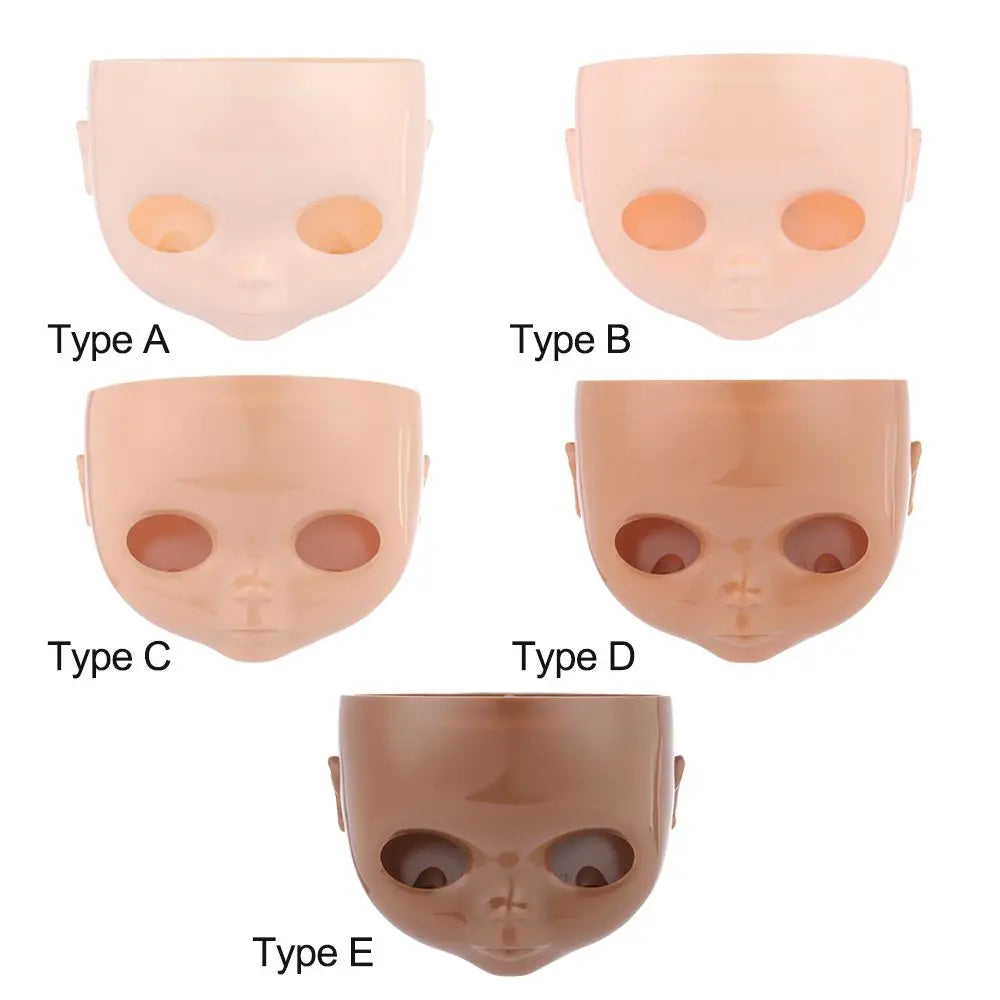 DIY Doll Face Practice Head – Makeup & Eyelash Model 7×8cm Doll Face Practice Head HIP