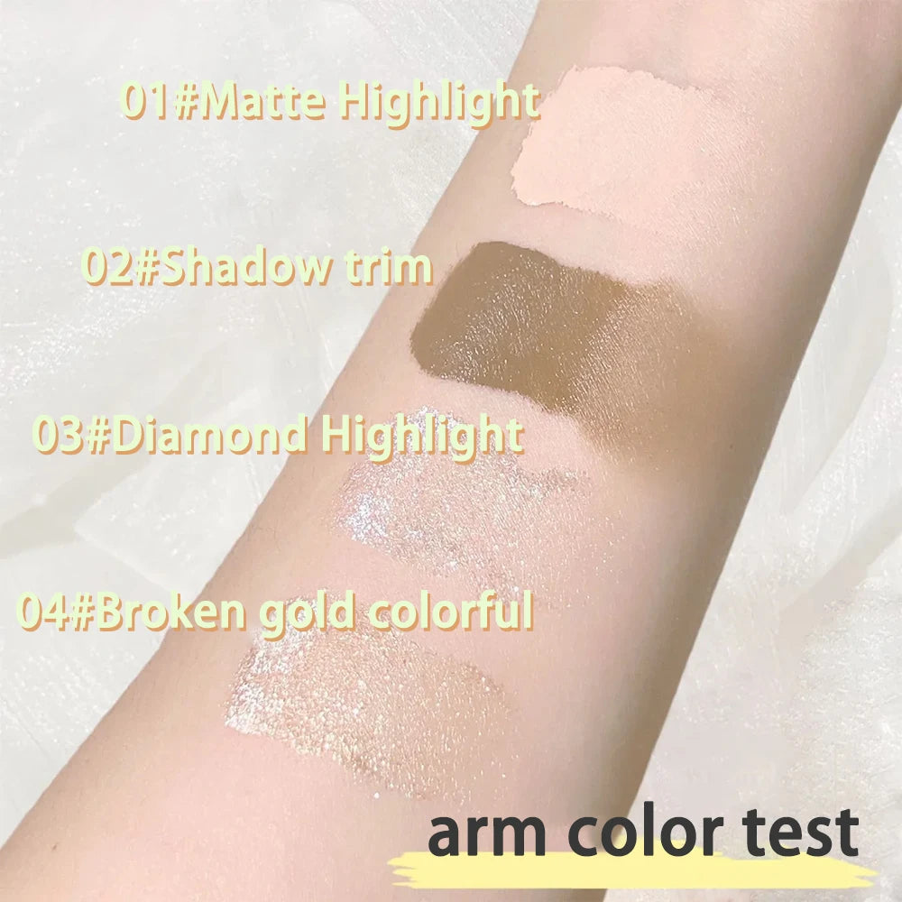 HISYI Highlighter Stick – Liquid Shadow, Contour & Concealer Highlighter Makeup Stick HIP