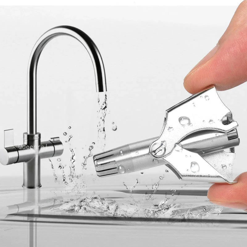 Manual Nose & Ear Hair Trimmer – Stainless Steel, Washable Nose & Ear Trimmer HIP