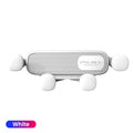 SEamopar Gravity Car Air Vent Phone Mount – Universal Fit Car Phone Mount HIP White
