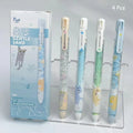 4-Pack Ocean Cat Gel Pens 0.5mm Quick-Dry School & Office Gel Pen Set HIP Ocean and Cat