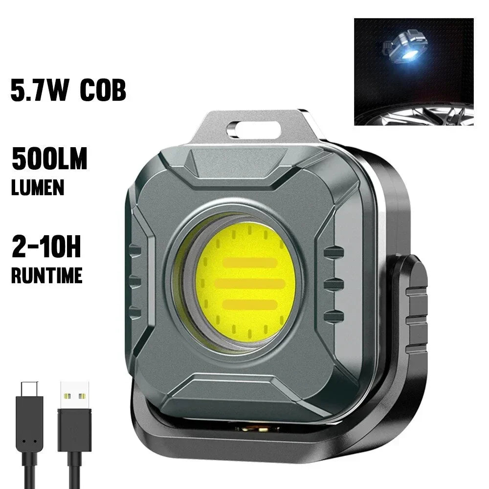 ESMARTER COB LED Rechargeable Flashlight – Waterproof 500m Rechargeable LED Flashlight HIP