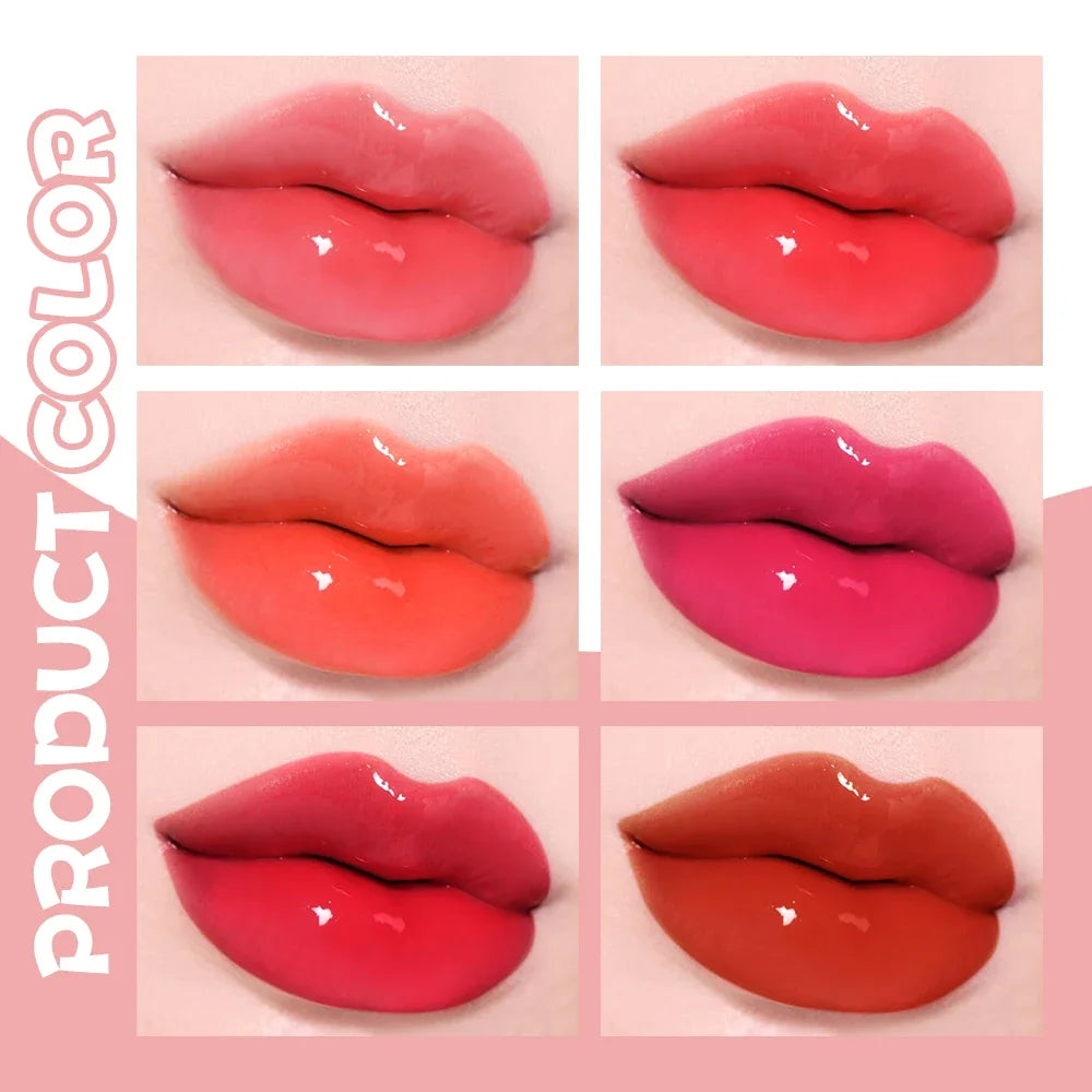 Dragon Ranee 6-Pc Lip & Cheek Gloss Set – Hydrating Mini Lip Dye Lip & Cheek Gloss Set HIP