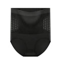 Zeriluna Seamless High Waist Tummy Control Shapewear Panties Shapewear Panties HIP Black 4XL