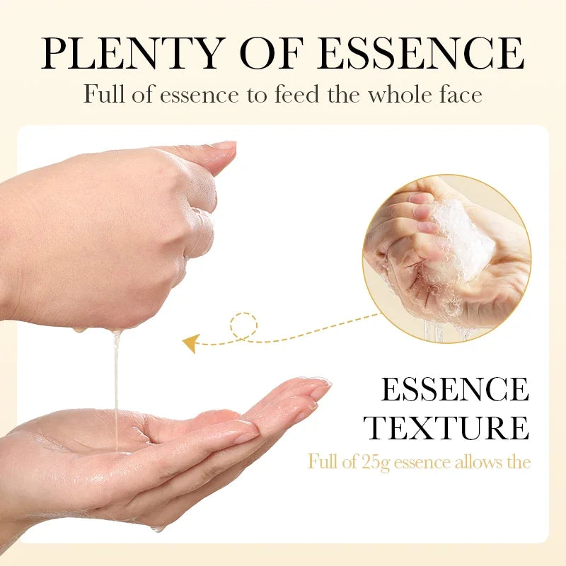 24K Gold Ampoule Essence Sleeping Face Mask – 5 Pack Sleeping Face Mask HIP