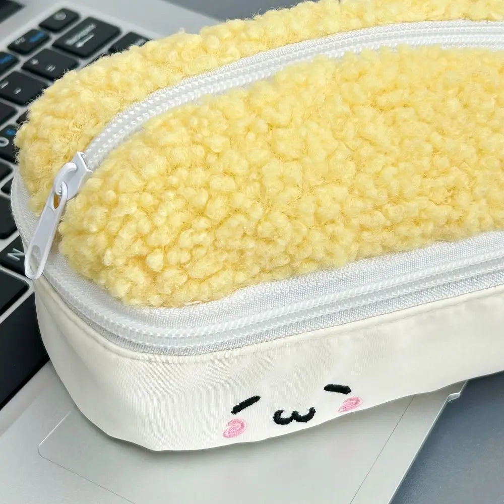 Fried Shrimp Pencil Case – Double Layer Large Capacity Pen Bag Novelty Pencil Case HIP