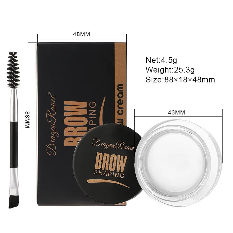 6-Color Eyebrow Styling Cream Wax Gel – Waterproof & Long-Lasting Eyebrow Styling Wax HIP