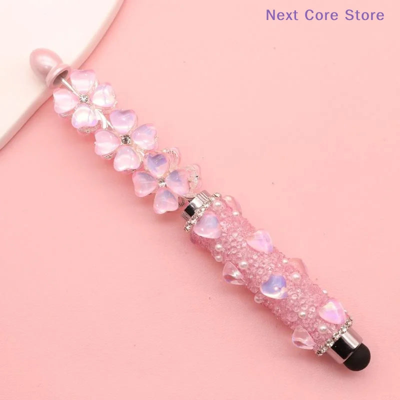 Beaded 2-in-1 Ballpoint & Touchscreen Stylus Pen Stylus Ballpoint Pen HIP