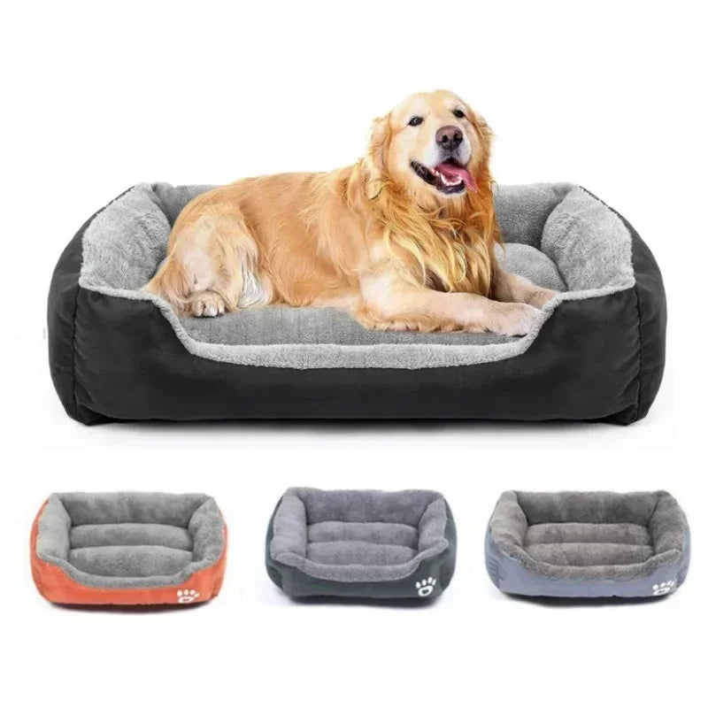 Soft Fleece Square Pet Nest Bed – Dogs & Cats S–XL Pet Nest Bed HIP