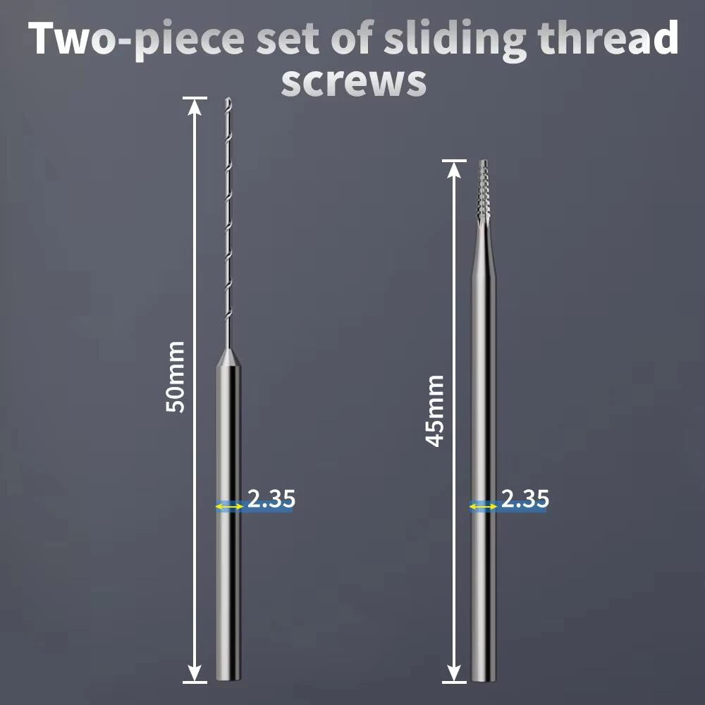 S2 Alloy Stripped Screw Extractor Set – 2-Pc Mobile Repair Kit Screw Extractor Set HIP 1Stes