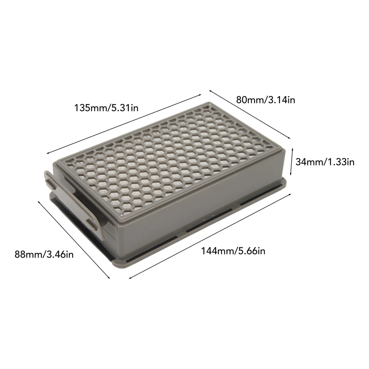 Vacuum Cleaner Filter Vacuum Cleaner Accessories High Efficiency Filter Replacement for RO4811EA RO4871EA RO4855EA Vacuum Filter HIP